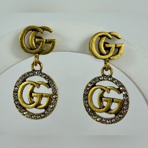 Gold Bling Earrings